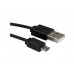 Roline USB 2.0 Spiralkabel, 1m, schwarz