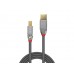 Lindy 36660 USB-Kabel, 0.5m, Cromo Line