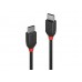 Lindy 36905 USB-Kabel, 0.5m, Black Line, USB C 3.1, USB C 3.1