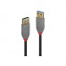 Lindy 36751 USB-Kabel, 1.0m, Anthra Line, USB A 3.0, USB A 3.0
