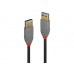 Lindy 36754 USB-Kabel, 5.0m, Anthra Line, USB A 3.0, USB A 3.0