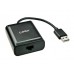 Lindy 42679 4 Port USB 2.0 Cat.6 Extender Verlängerung