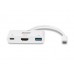 Lindy 43340 USB 3.1 C / HDMI Konverter, 4K, Power Delivery, IN: 1x USB C, OUT: 1x HDMI 1.4