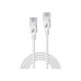 Lindy 47595 Cat.6A Netzwerkkabel, U/FTP, 3m, grau