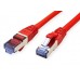 Value CAT6A-Netzwerkkabel, S/FTP, 1m, rot