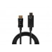 Lindy 36921 DisplayPort an HDMI Adapterkabel, 1m, schwarz