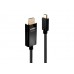 Lindy 43291 Video-Adapterkabel, 1.0m, 4K