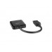 Lindy 38430 2 Port DisplayPort 1.2 Hub /Splitter