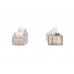 Kramer CON-RJ45-3 Crimp-Stecker, grau