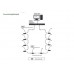 Vissonic VIS-DOD-T Delegierten-Sprechstelle, mechanische Taste