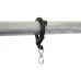 Wentex Pipes & Drapes Rapido Curtainclamp, WEISS