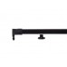 Wentex Pipes & Drapes Teleskopstange horizontal, 1.8-3.0m,schwarz