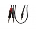 Enova EC-A3-PSMPLM-2 Audio Adapterkabel,2m,1xMiniklinke/2xKlinke