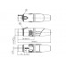 Enova XL23FB XLR 3pol Stecker, female