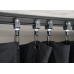 Wentex Eurotrack 2-Rad Laufrolle, SCHWARZ