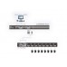 ATEN CL6700MW KVM Konsole, 43cm Full HD Monitor, 2 Ports