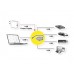 Roline USB 3.2 Gen 1 Hub, rund, 4fach