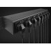 Lindy 73025 Schukoleiste 8-fach, 19'', 1HE, schwarz, 3x 1.5mm²,