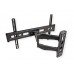 Value TV Bildschirmhalterung, Wandmontage, max. 35Kg, 3 Gelenke, Armlänge: 480mm, passend für versch. VESA