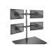 Lindy 40659 Tischhalterung für 4 Monitore 17''-28'', schwarz