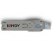 Lindy 40422 USB Port Schlüssel, BLAU