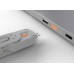 Lindy 40453 USB-A Port Schloss SET,ORANGE,1x Schlüssel/4x Schloss