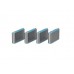 Lindy 40465 USB-C Port Schloss, BLAU, 1x Schlüssel / 4x Schloss