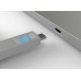 Lindy 40465 USB-C Port Schloss, BLAU, 1x Schlüssel / 4x Schloss