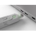 Lindy 40451 USB-A Port Schloss SET, GRÜN, 1x Schlüssel/4x Schloss