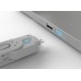 Lindy 40452 USB-A Port Schloss SET, BLAU, 1x Schlüssel/4x Schloss