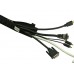 Vivolink PROZIPSLEEVE6.5 Premium Kabelschlauch, 650cm