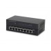 Roline Gigabit-Ethernet-Switch, schwarz, 8x RJ45 Port