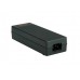 Roline Gigabit PoE Injektor, schwarz, 30W, IN: 1x RJ45, OUT: 1x RJ45 (PoE), 1 Gbit/s