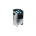 Showtec EventSpot 1600 Q4 Akku LED Outdoor Spot, chrome