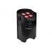 Showtec EventSpot 1600 Q4 Akku LED Outdoor Spot, schwarz