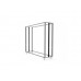 Admiral Center Position Brackets Mittelsteg, schwarz, 203cm