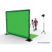 Wentex Pipes & Drapes Chromakey Molton, 4x5.9m, greenbox