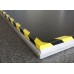 SweetPRO TA WBY-025/50-PRO Warnklebeband, schwarz/gelb, Gaffa