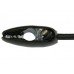 Fastfix mit Kunststoffclip, schwarz