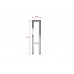 Wentex SET Frame Rahmensystem A Modul, 100x25cm