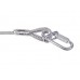 SweetPRO SA 060/10-S Safety/Fangseil, 62kg, 600x10mm silber