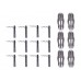 Sweettruss KV3/290B-C34 Winkel links, Schwarz, 90°, 3-Weg