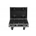 ROADINGER Flightcase 8x AKKU Mini IP UP-4 QCL Spot MK2 mit Ladefunktion