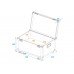 ROADINGER Universal-Transport-Case 80x40cm mit Rollen