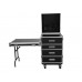 ROADINGER Universal-Schubladen-Case WDS-2 mit Rollen
