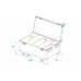 ROADINGER Flightcase 4x Multiflood IP 18x10W RGBW Wash CRMX mit Rollen