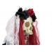 EUROPALMS Halloween Figur Skelett La Catrina, animiert, 100cm