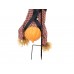 EUROPALMS Halloween Bodenstecker Figur Kürbismann kopfüber, animiert, 153cm