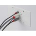 Lindy 38388 HDBaseT EU Wall Plate KVM Extender