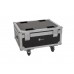 ROADINGER Flightcase 4x AKKU MBT-3 mit Rollen und Ladefunktion
